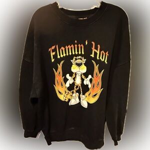 Cheetos Flamin' Hot Black Shirt nwt